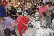 The much awaited bridal make up competition