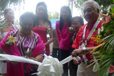 Ribbon cutting ceremony